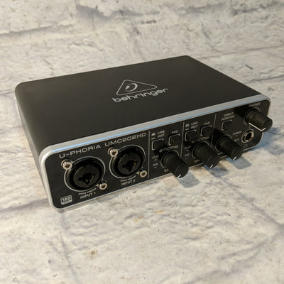 Behringer U-PHORIA UMC202HD USB 2.0 Audio Interface