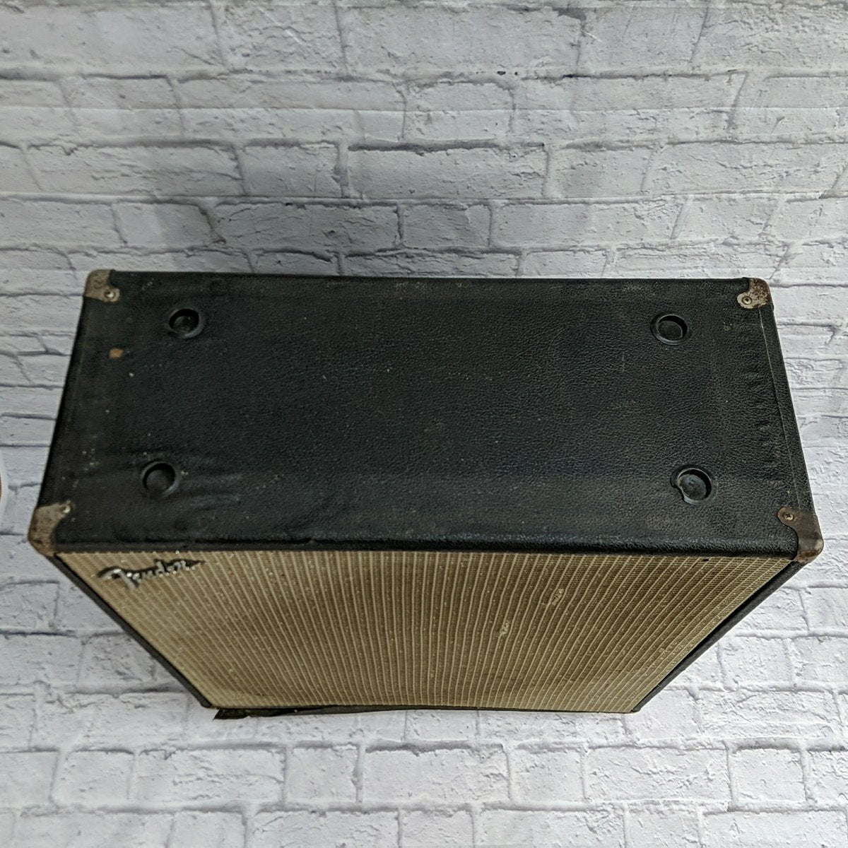 Fender Bass man 50 空キャビネット Fender Bassman 50 Silverface Bass Cabinet 2x15 | Reverb