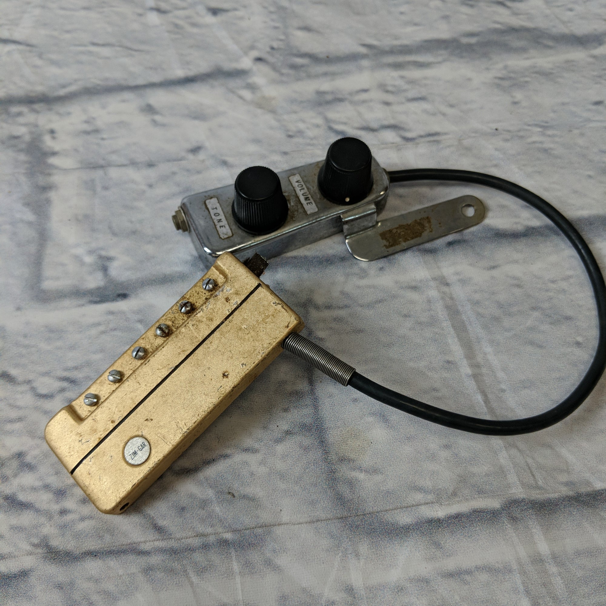 zim gar vintage lap steel lap pickup