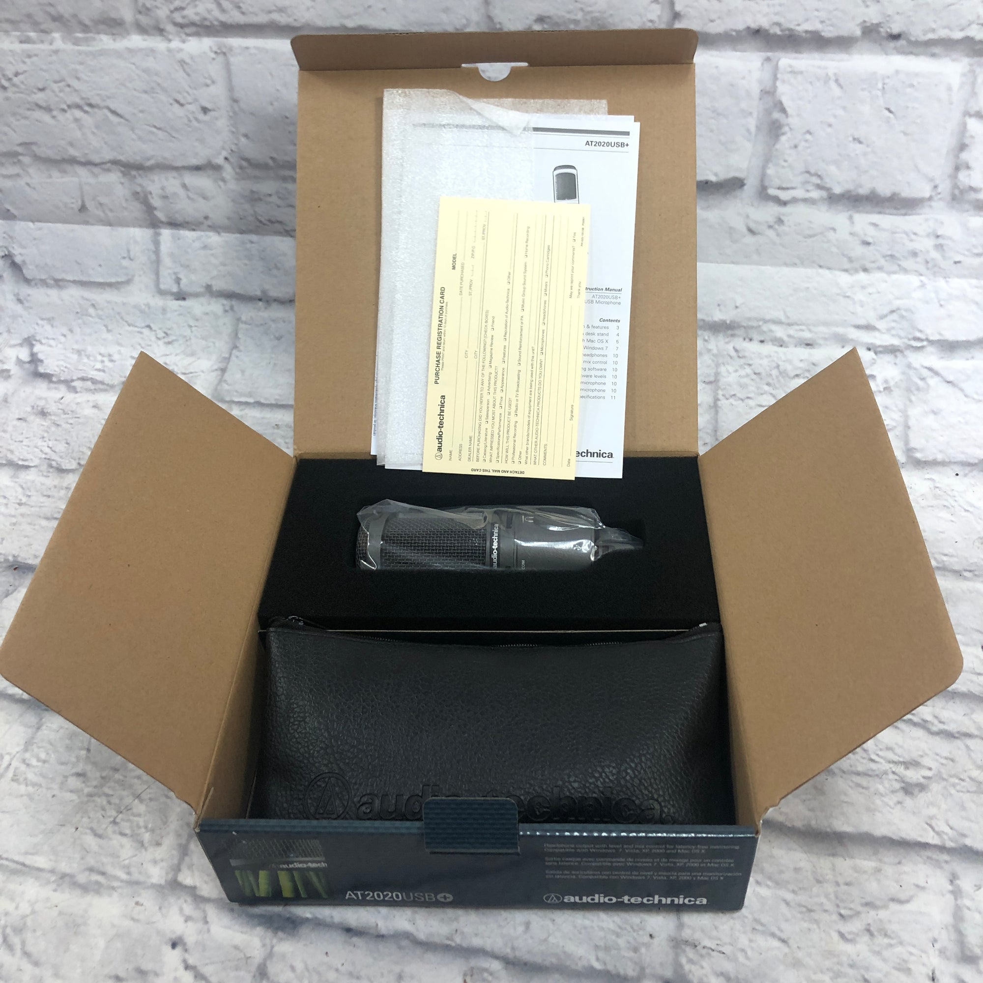 Audio Technica AT2020USB USB Condenser Microphone