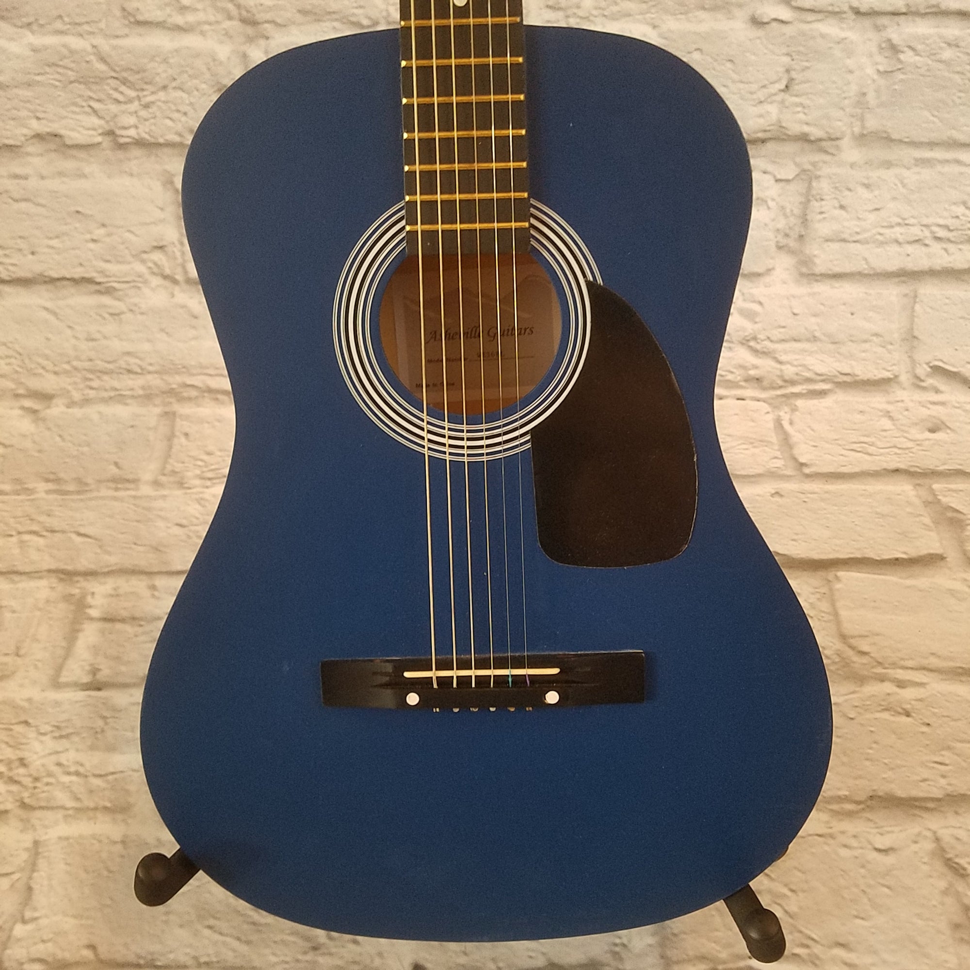 Asheville WE36BL 1/2 Acoustic Guitar - New Old Stock!