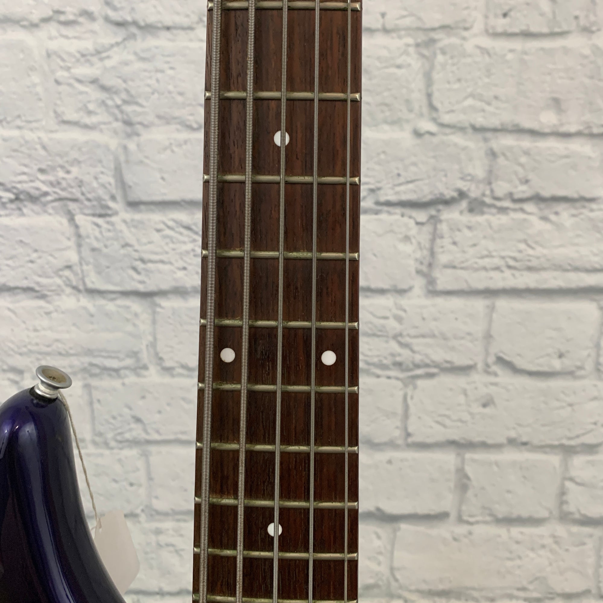 Jackson Professional 5 String Bass Guitar Blue Active Pickups