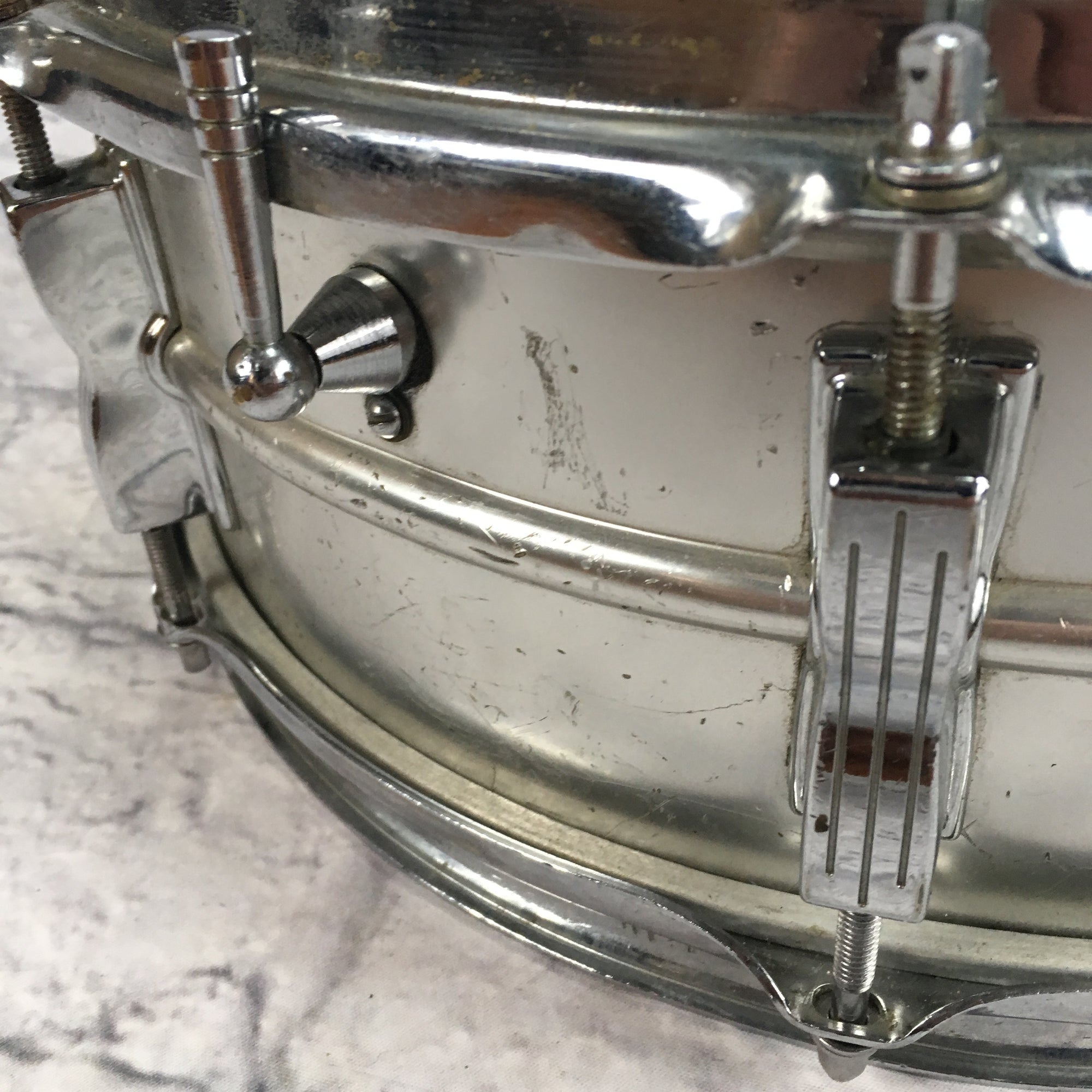 Vintage 14 x 5.5 Ludwig Acrolite Snare Drum 1966 Keystone