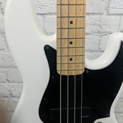 Squier Contemporary Active Jazz Bass HH Maple Fingerboard Flat White