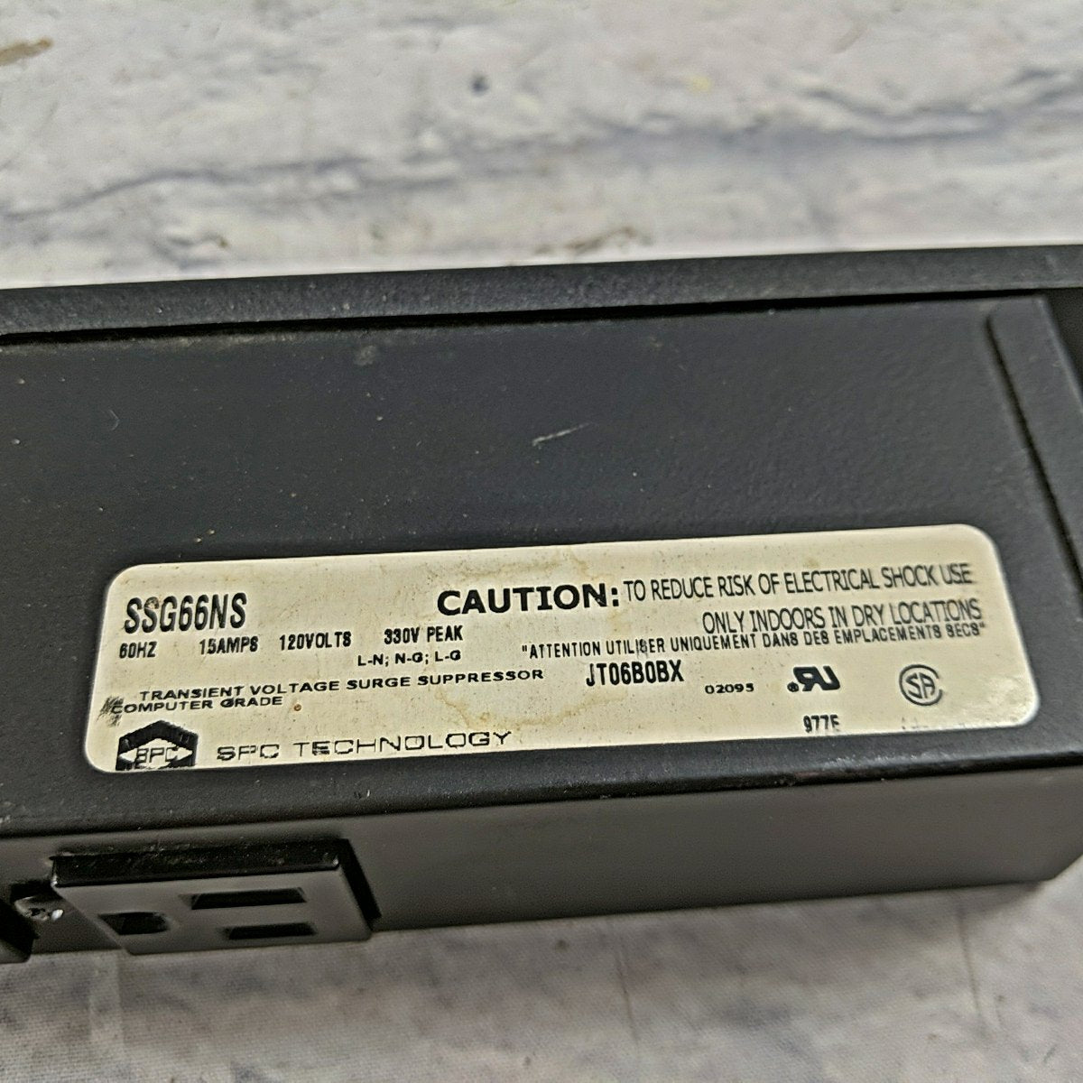 SPC Technology Rack Mount Power Strip