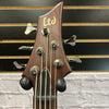 LTD B-335 5 String Active Bass Dark Cherry