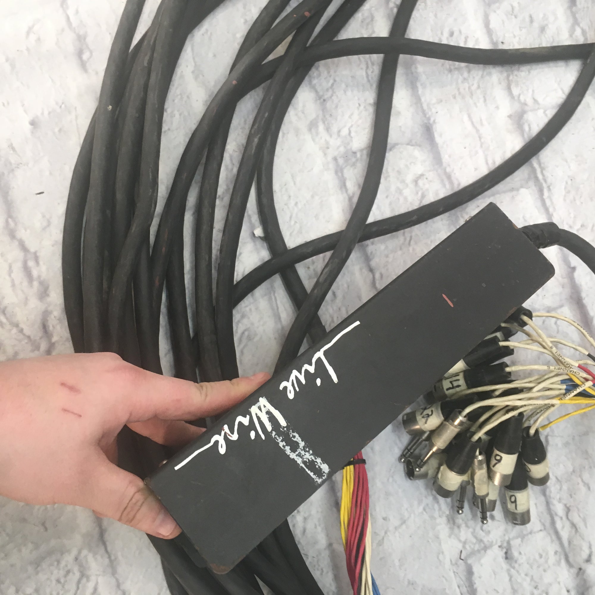 LiveWire 100ft 16XLR x 4TRS Snake