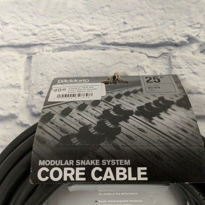 D'Addario DB25 MM Core Cable for Modular Snake System 25 ft.