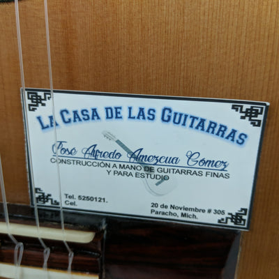**Paracho Handmade Classical Guitar Amezcua Gomez