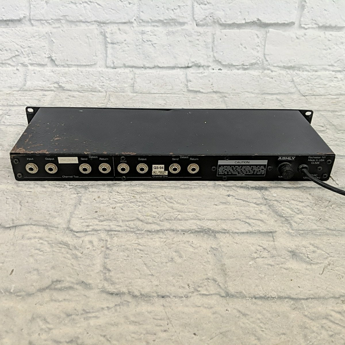 Ashly CL52E Dual Channel Compressor Rack Unit