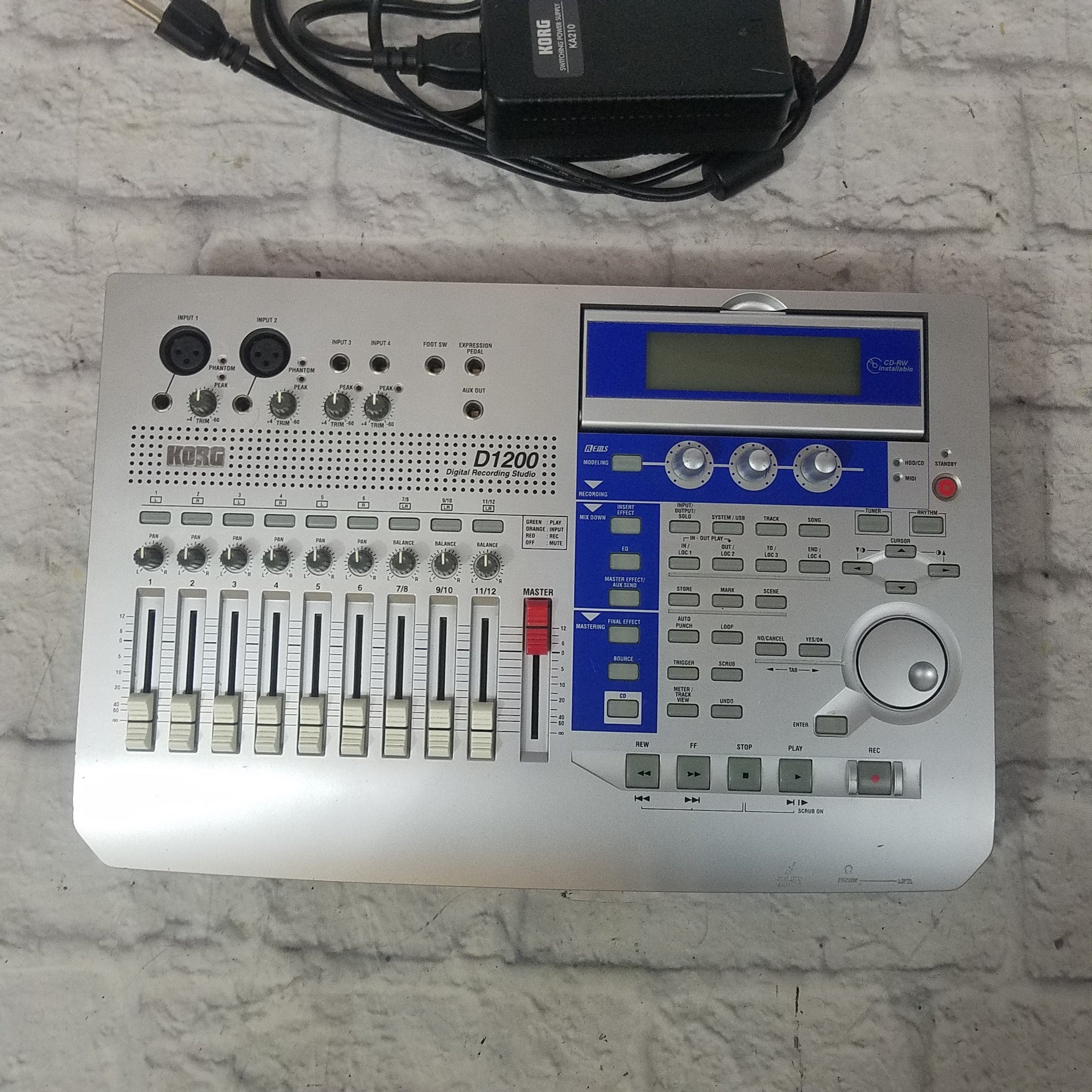 Korg D1200 Digital Recording Studio - Evolution Music