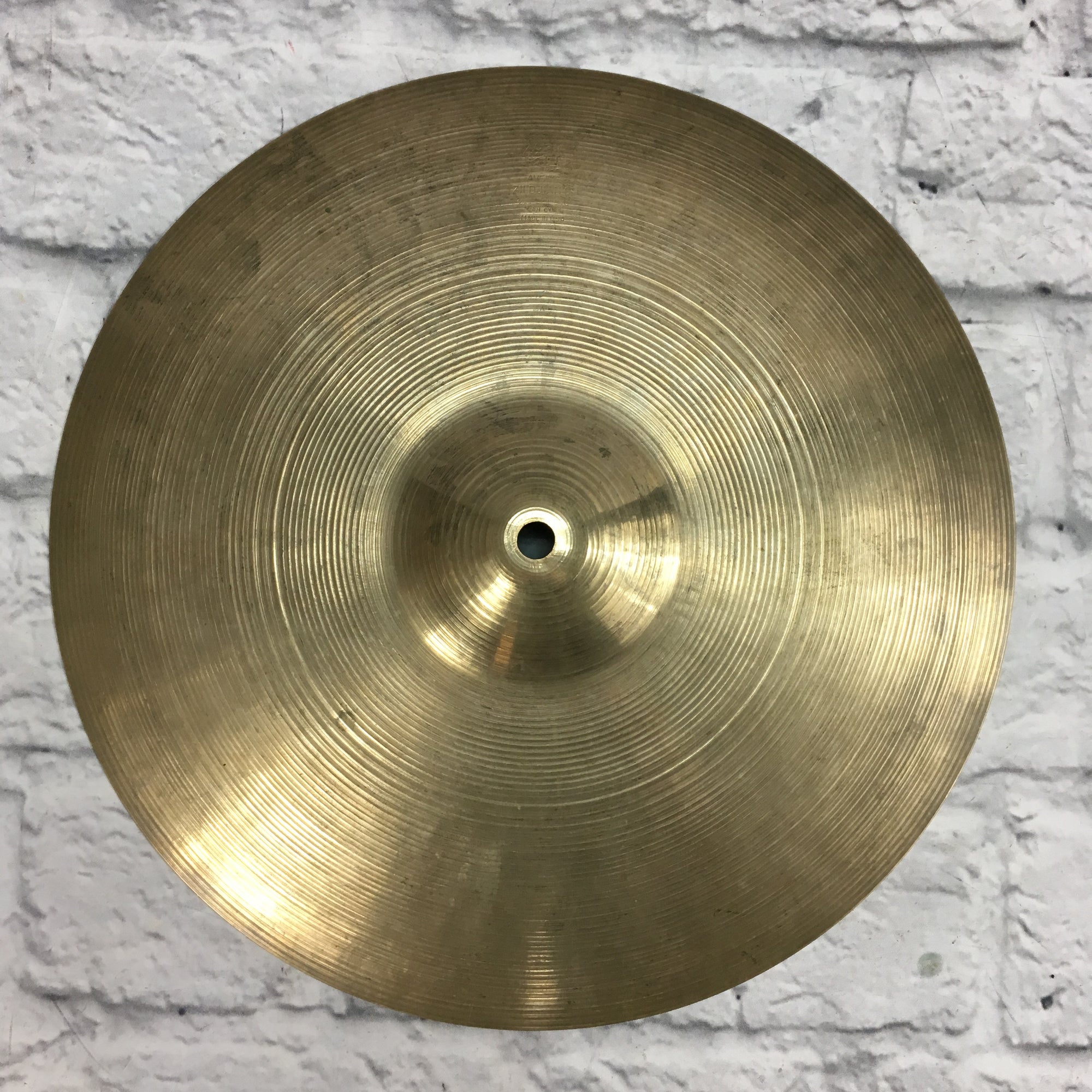 Vintage Zildjian 14in Hi Hat Top / Crash Cymbal 850g