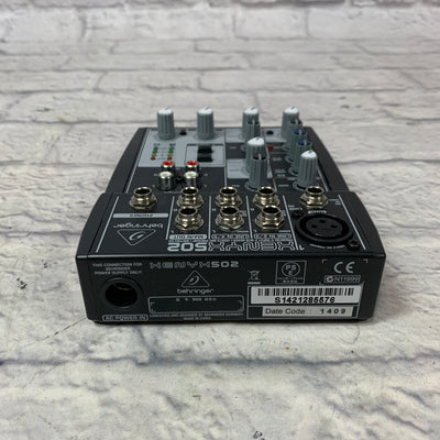 Behringer Xenyx 502 5-Input Compact Mixer