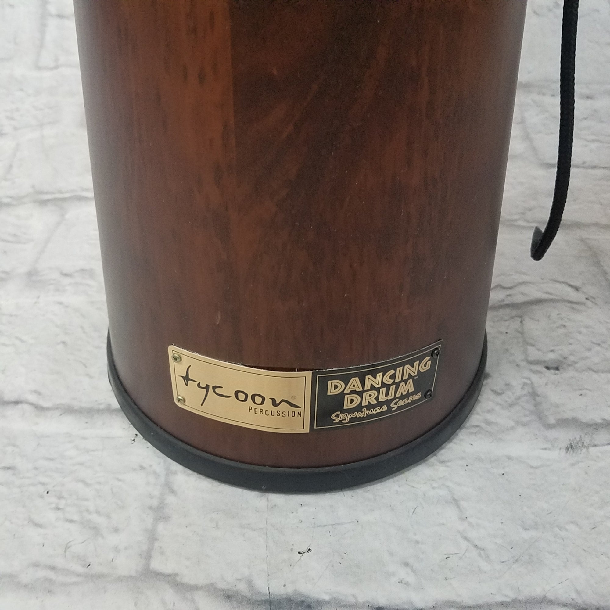 Tycoon Dancing Drum Signature Series - 11 Djembe As-Is - Broken Head