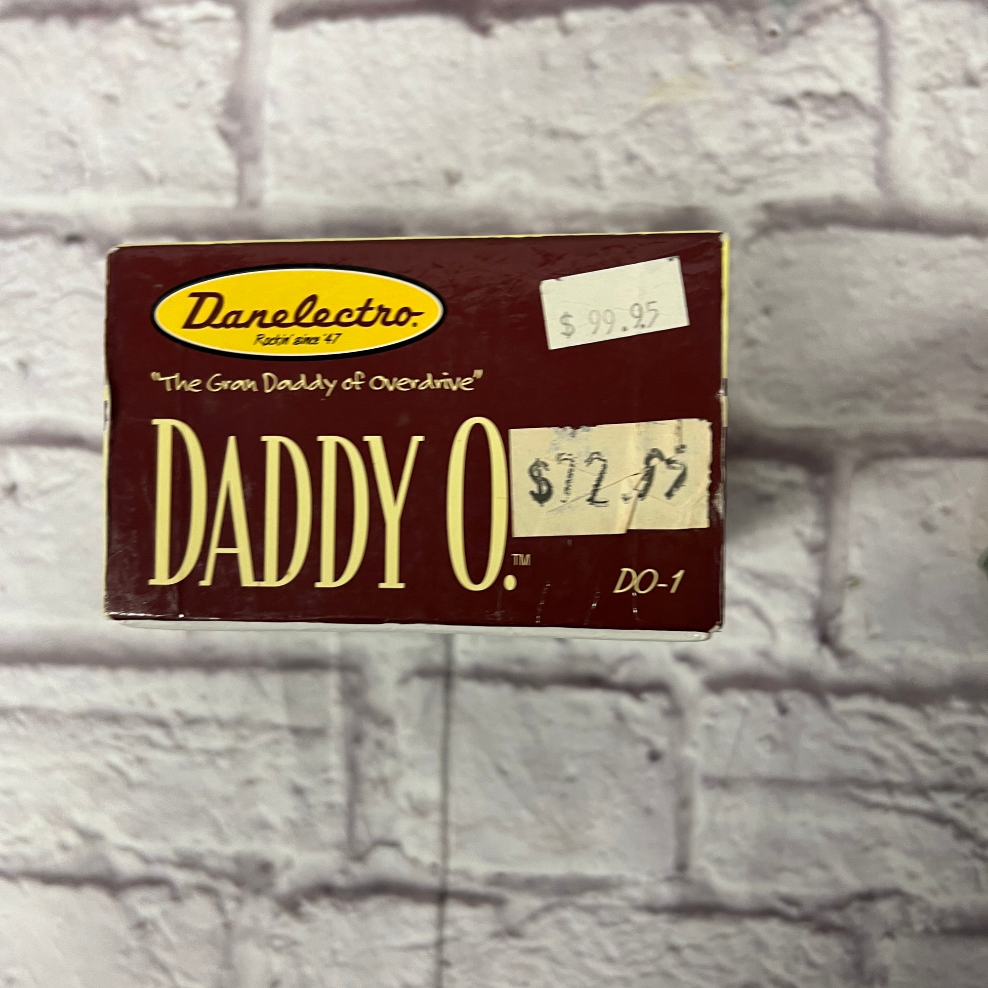 Danelectro Daddy O Overdrive pedal