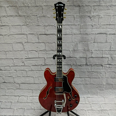 Eastman T486B-RD Hollow Body Thinline with Case Hollow Body Electric Guitar