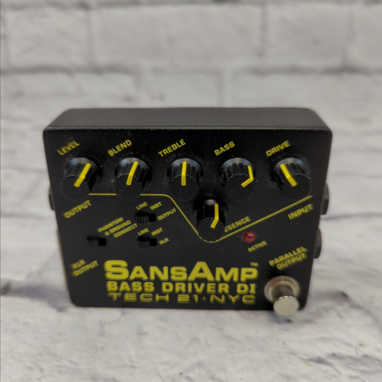 Tech 21 SansAmp Bass Driver DI 初期 TECH 21 SansAmp BASS DRIVER DI-HEAVINESS the GazettE REITA