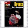 Hal Leonard FastTrack Drums Rock Songbook Book/CD