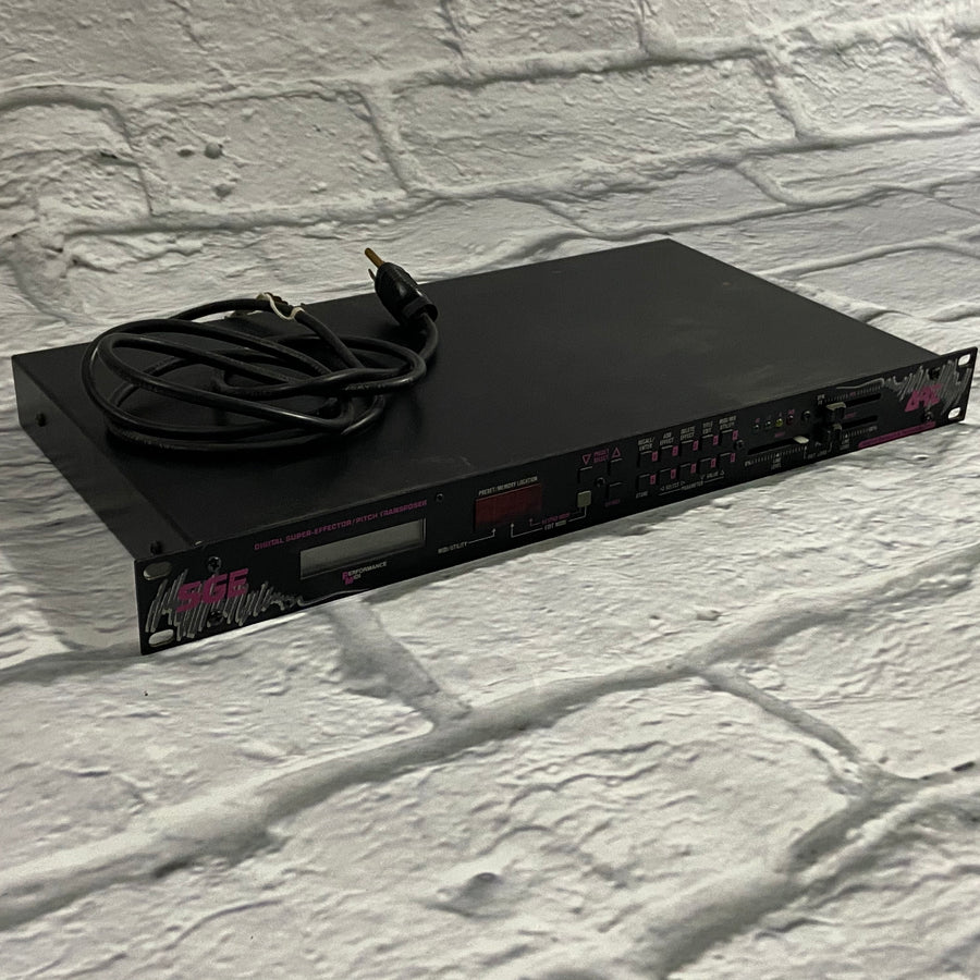 Art SGE Mach II Digital Super Effector Pitch Transposer Rack Effects Unit