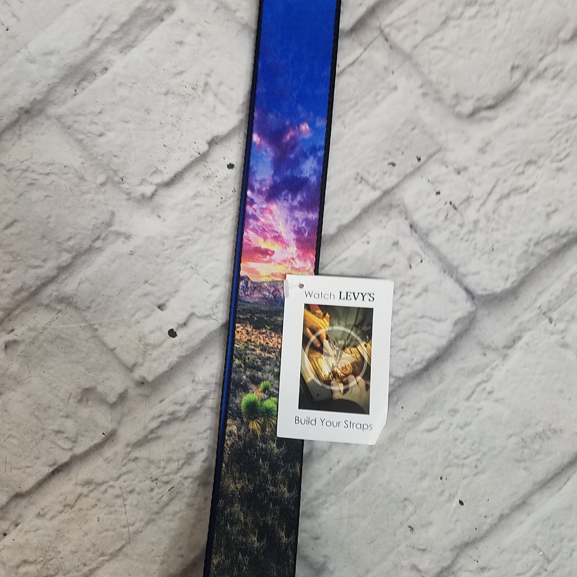 Levy's Galaxy fabric Guitar Strap