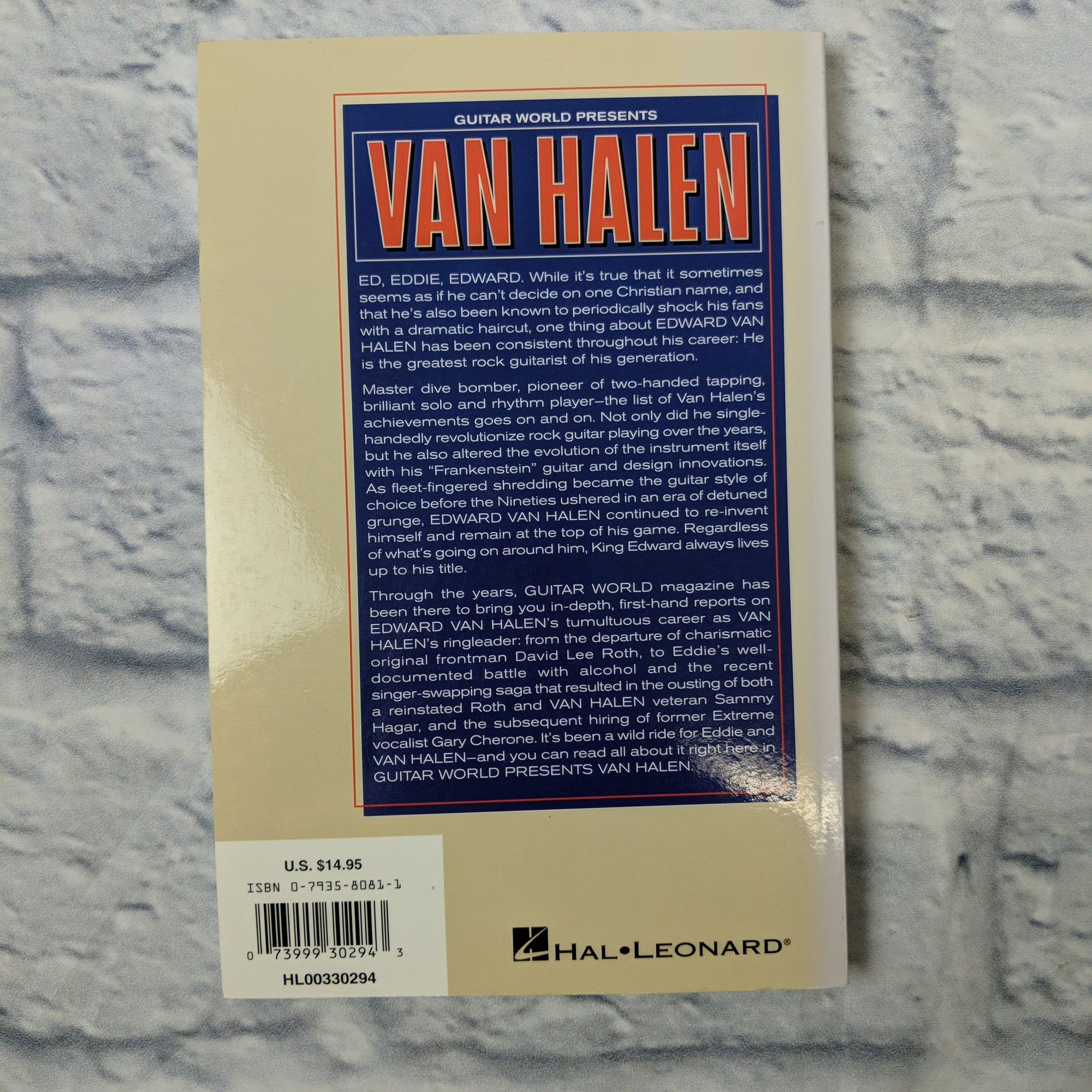 Guitar World Presents Van Halen