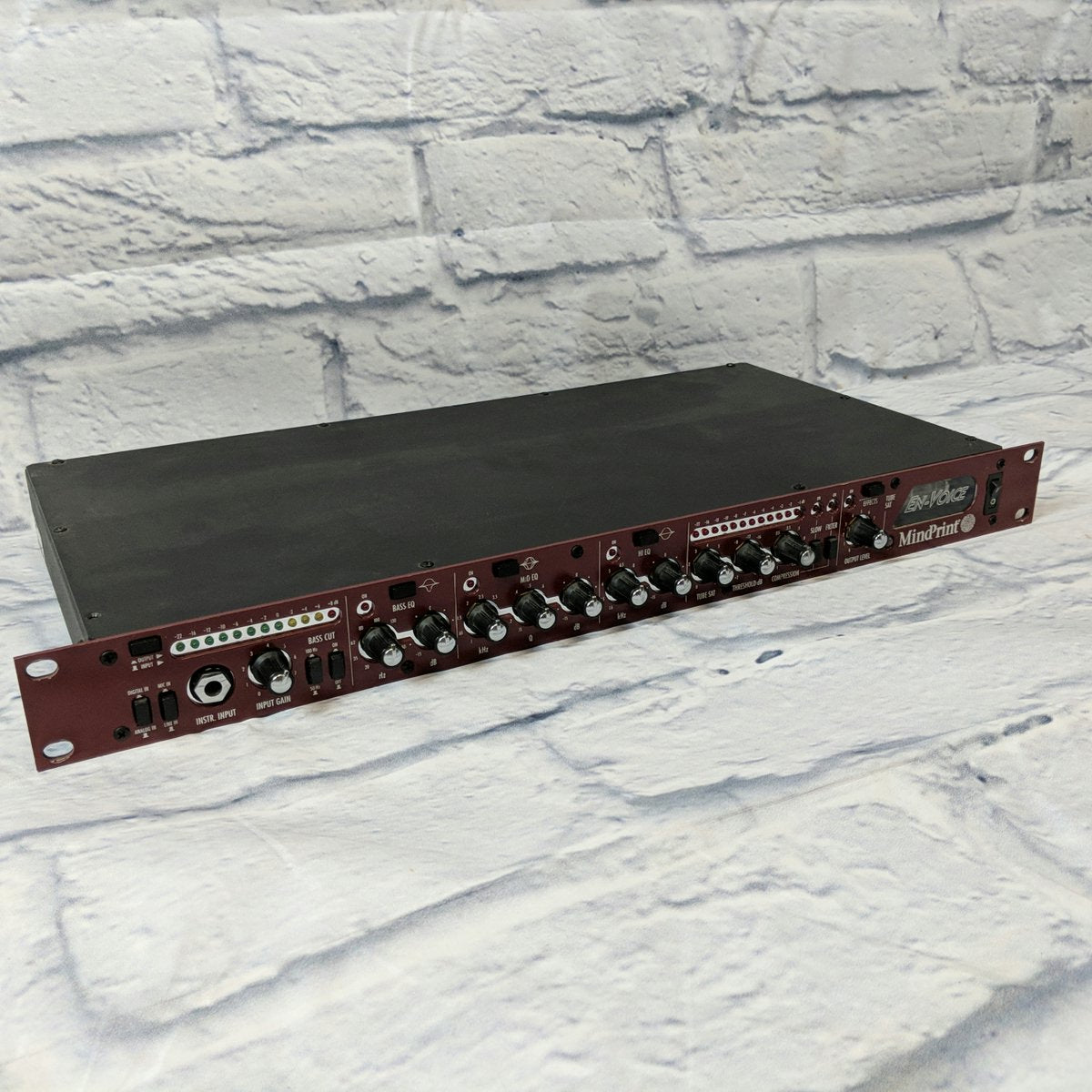 MindPrint En-Voice Class-A Tube Powered Microphone/Instrument Rack Preamp