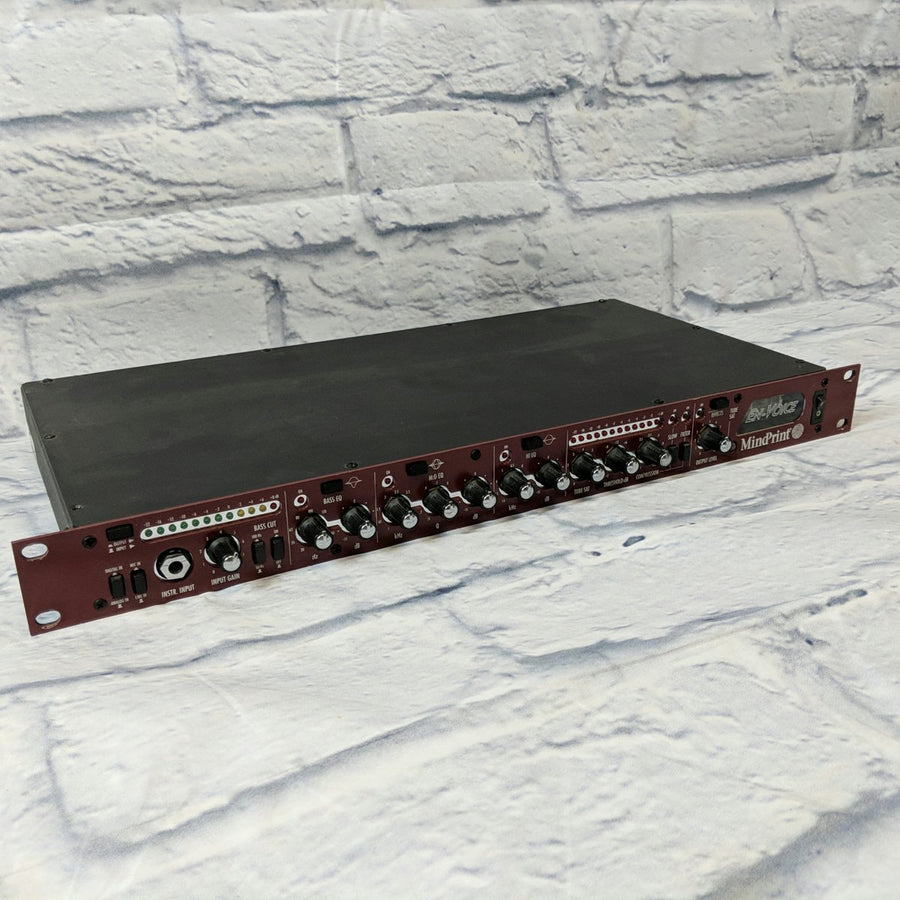 MindPrint En-Voice Class-A Tube Powered Microphone/Instrument Rack Preamp