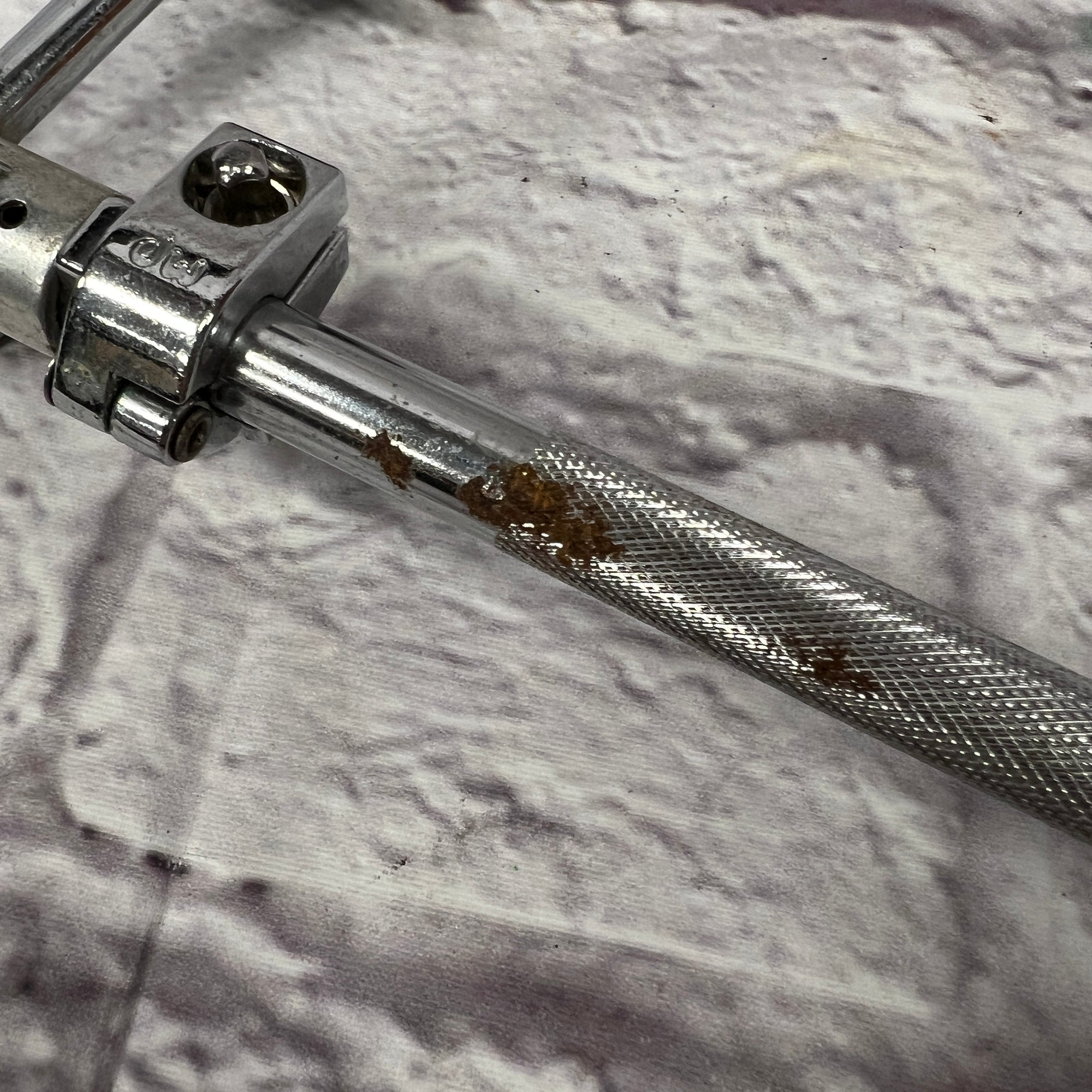 DW Dog Bone with Cymbal Attachment