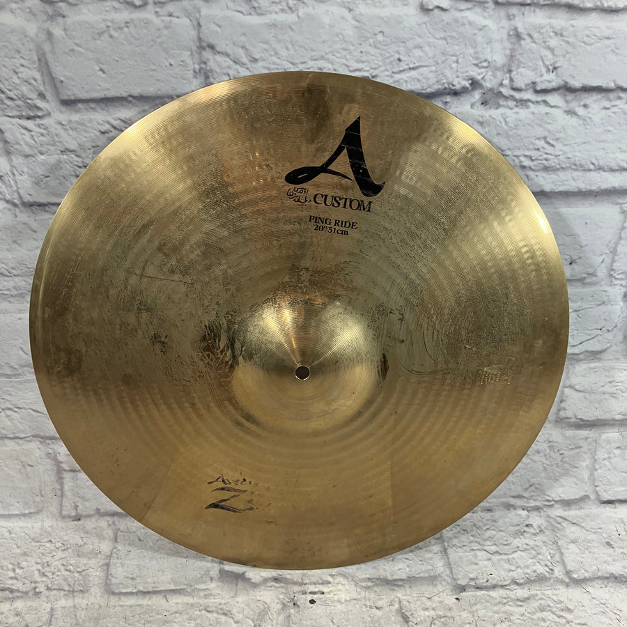 Zildjian A Custom 20 Ping Ride Cymbal