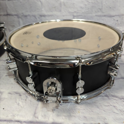 PDP Pacific Drums & Percussion 5pc Concept Maple Satin Black Drum Kit