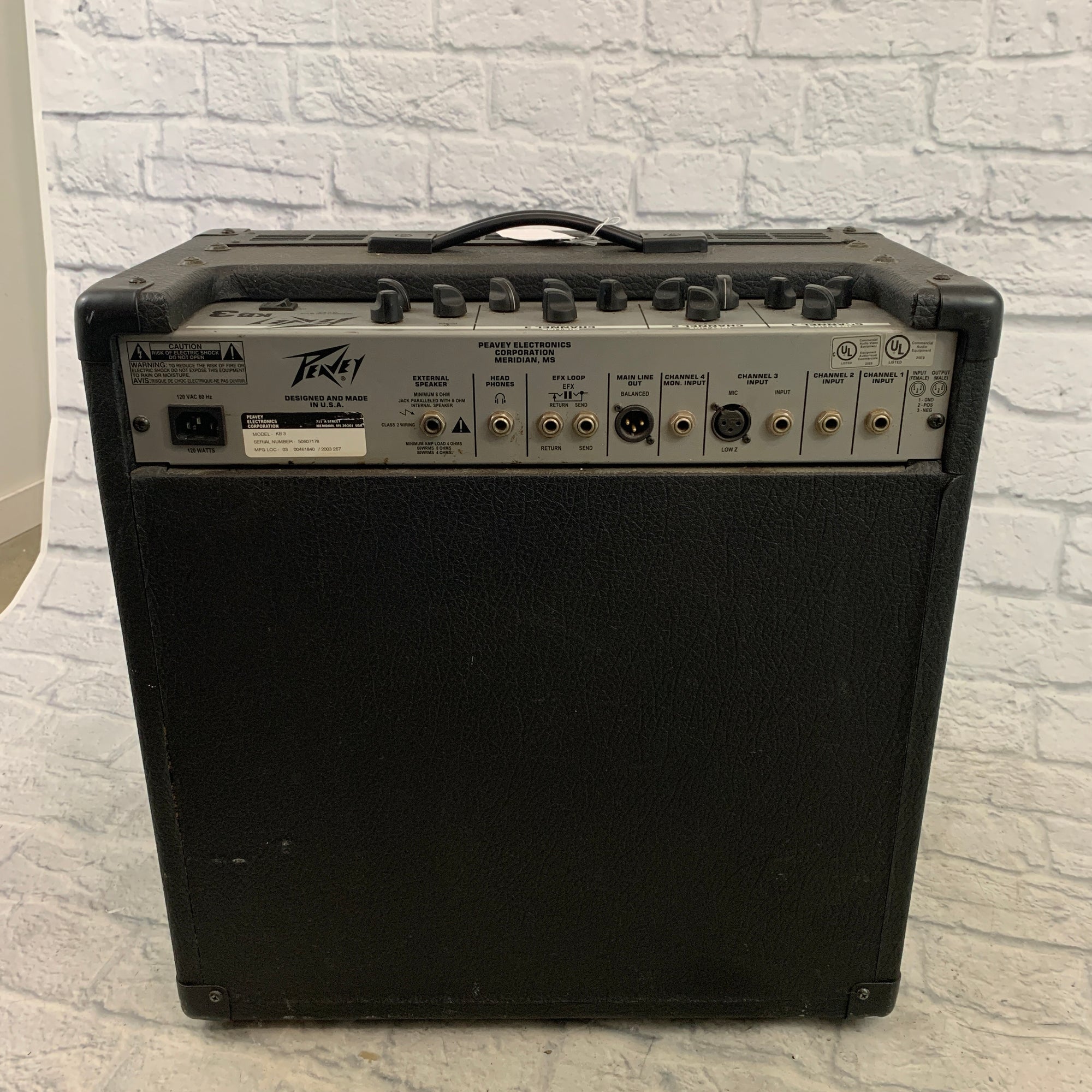 Peavey KB 3 キーボードアンプ KB® 3 60-Watt 1x12 Keyboard Amp - Peavey