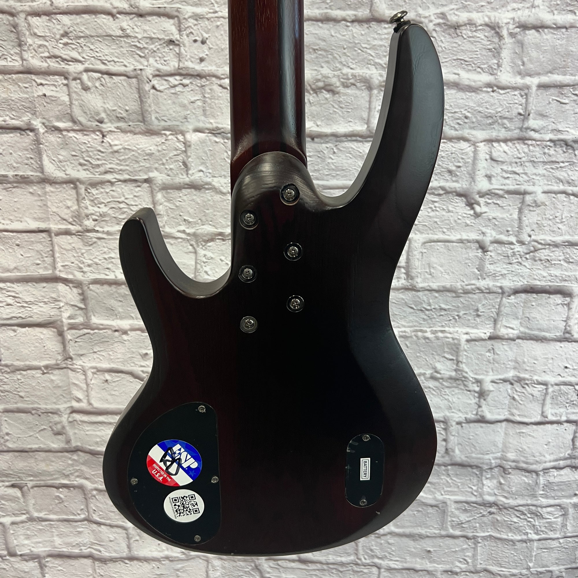 LTD B-335 5 String Active Bass Dark Cherry