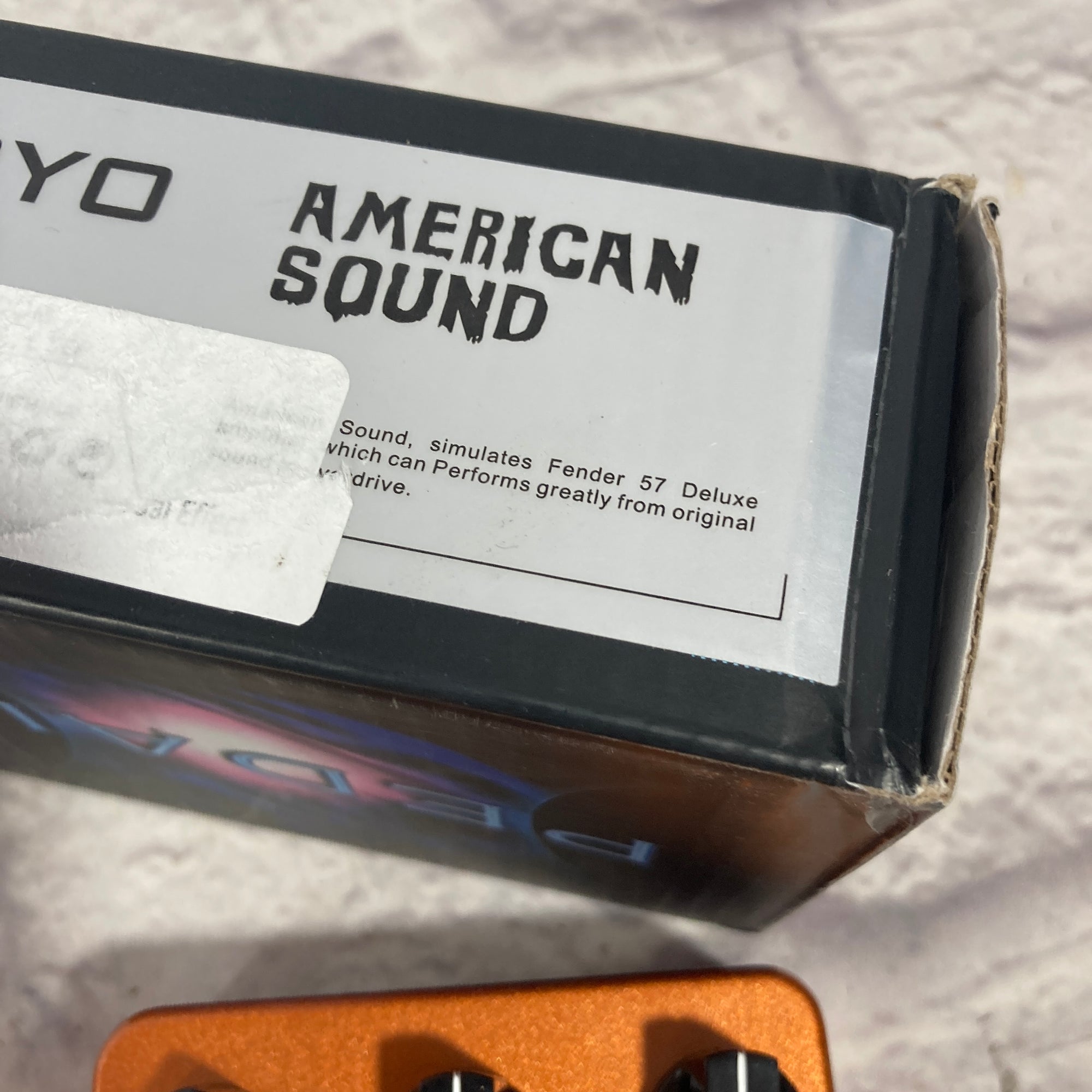 pedal american sound Joyo American Sound Overdrive pedal