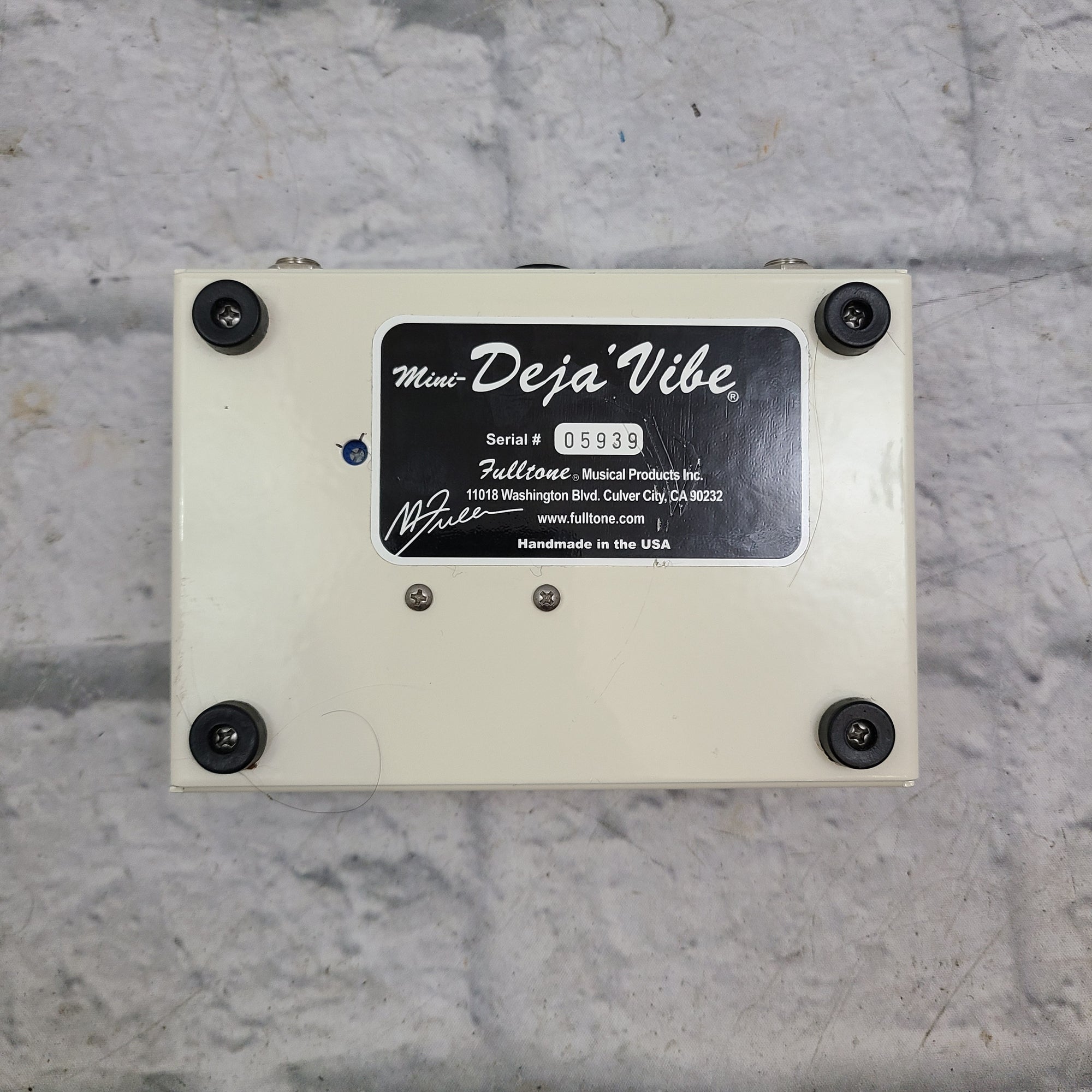Fulltone Deja Vibe Vibrato Pedal
