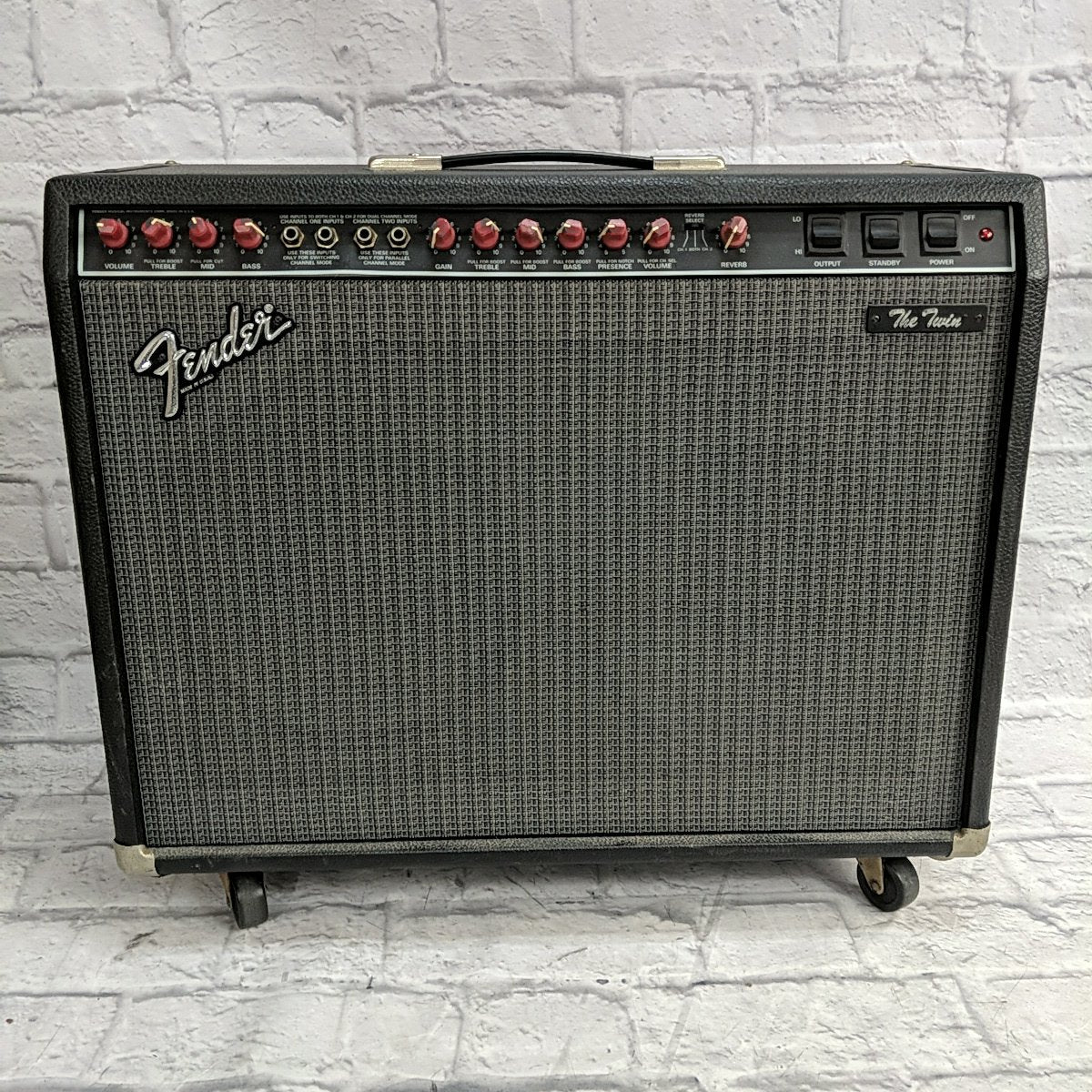 Fender The Twin Tube Guitar Combo Amp