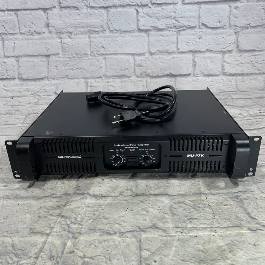 Musysic MUP7K 7000W Professional Power Amp