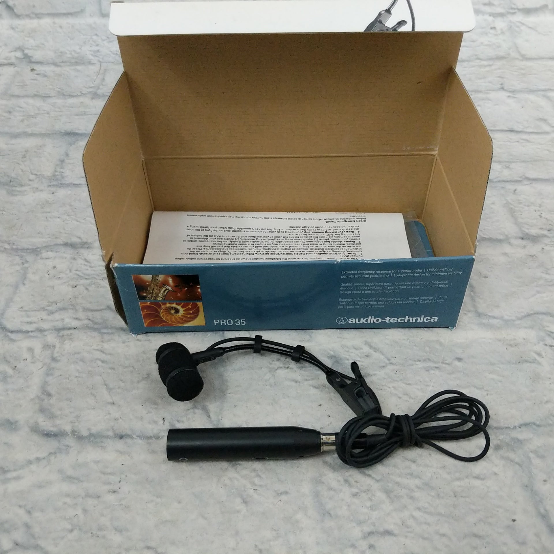 Audio-Technica Pro 35 Clip On Cardioid Condenser Mic