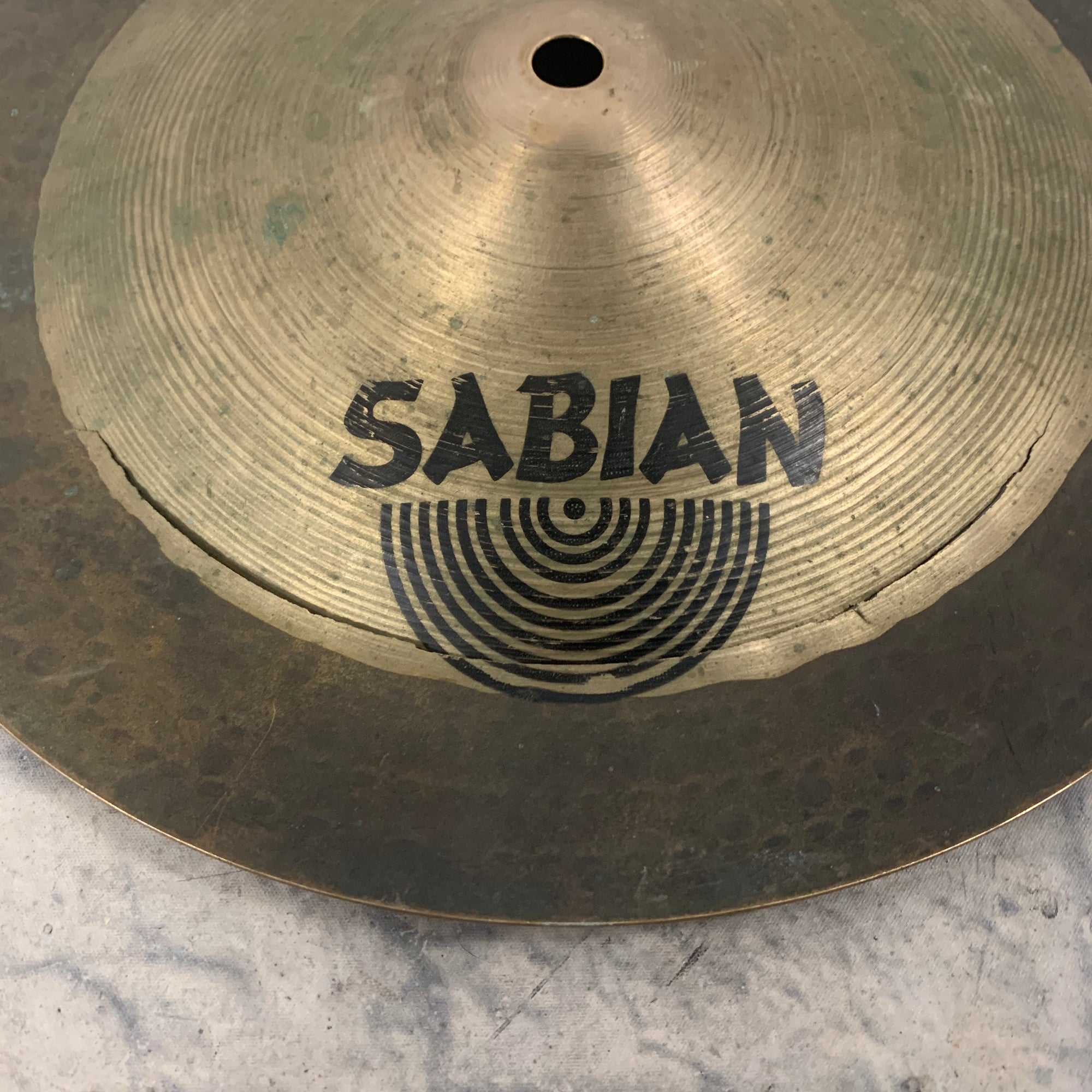 Sabian 12" Mike Portnoy Signature China Kang Cymbal CRACKED