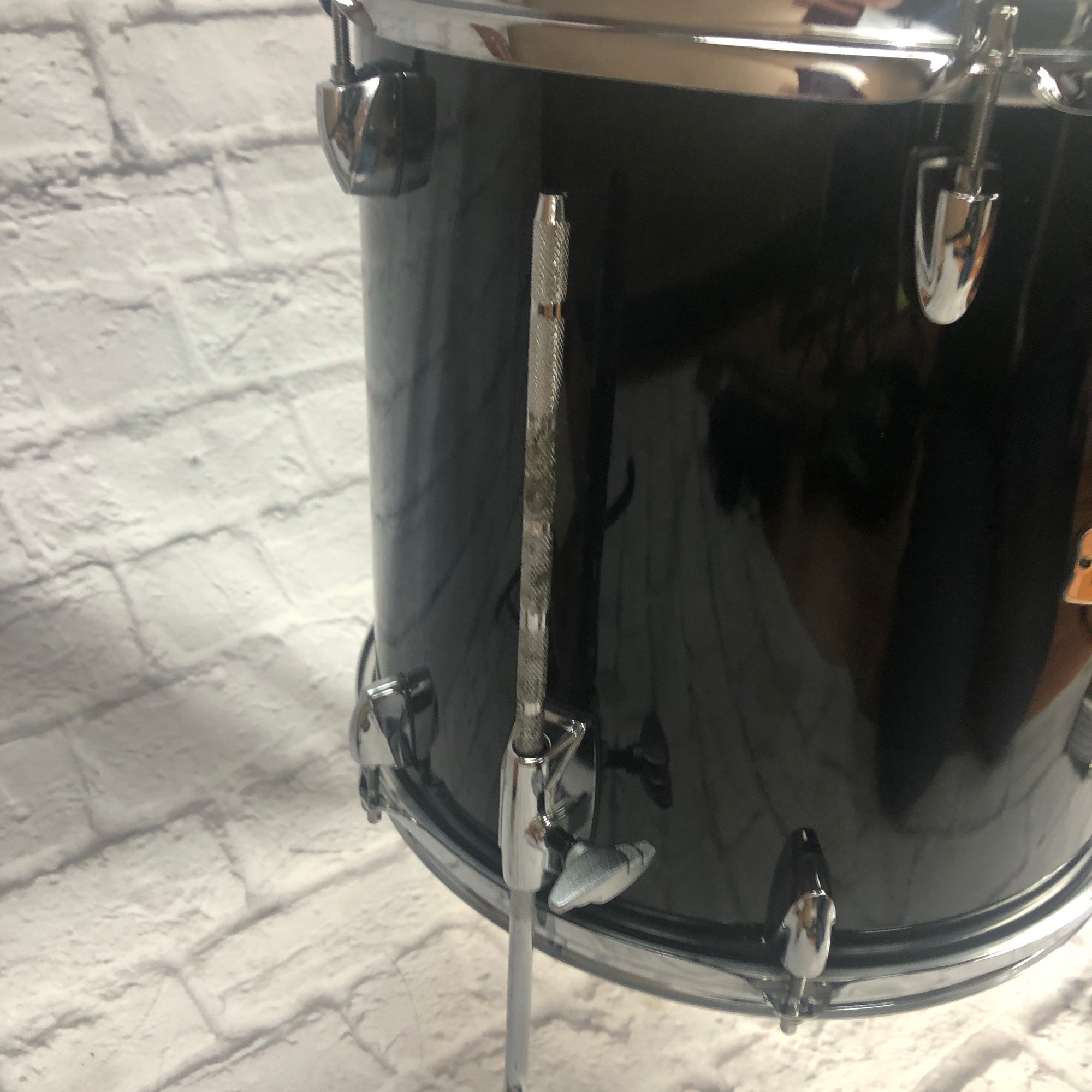 Yamaha 14 Stage Custom Floor Tom Black