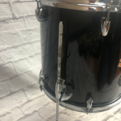 Yamaha 14 Stage Custom Floor Tom Black