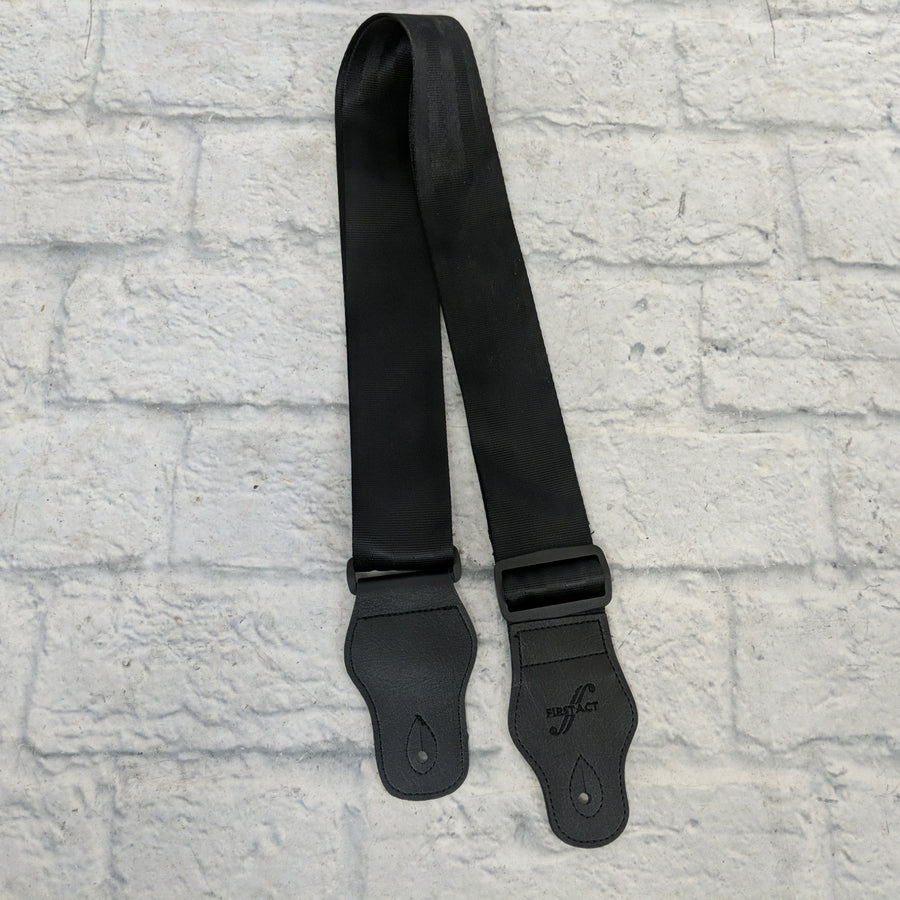 First Act Leather Seat Belt Style Guitar Strap