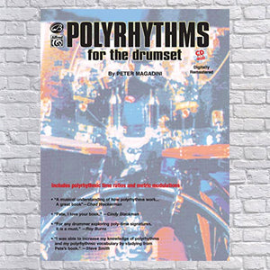 Polyrhythms for the Drumset : Book & CD (Paperback)