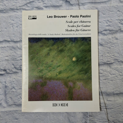 Leo Brouwer - Paaolo Paolini Scales For Guitar