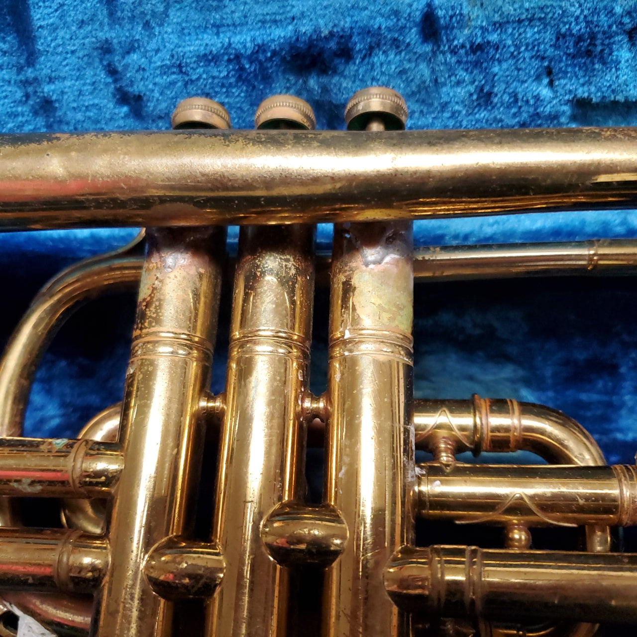 Silvertone Cornet - Made in France - with case