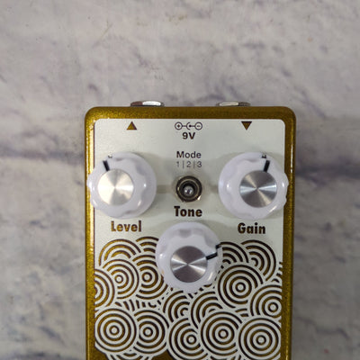 EarthQuaker Devices plumes gold color Overdrive pedal
