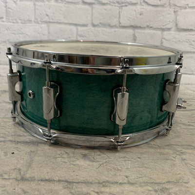 Taye 5" x 14" Snare - Transparent Teal