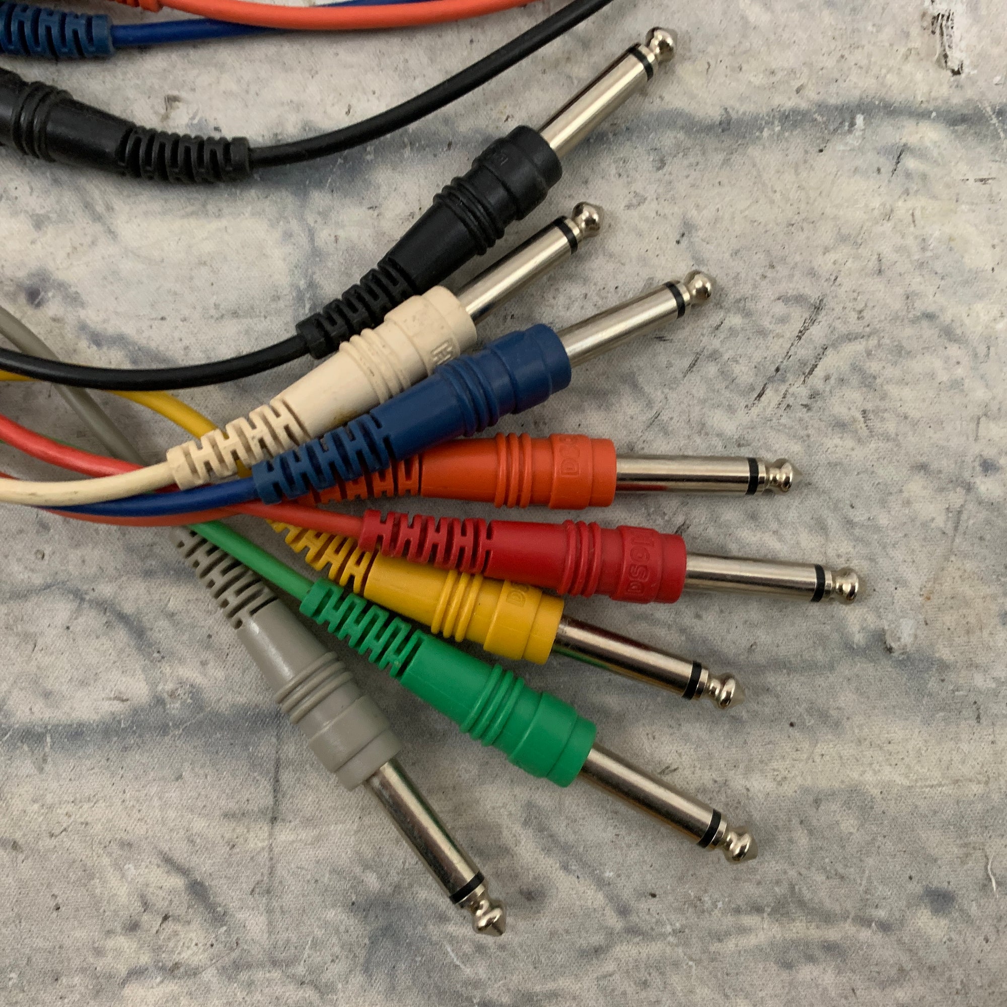 Hosa CPP-802 2m 6.6ft 8-Channel Unbalanced Audio Snake Cable Mono Male 1/4" TS