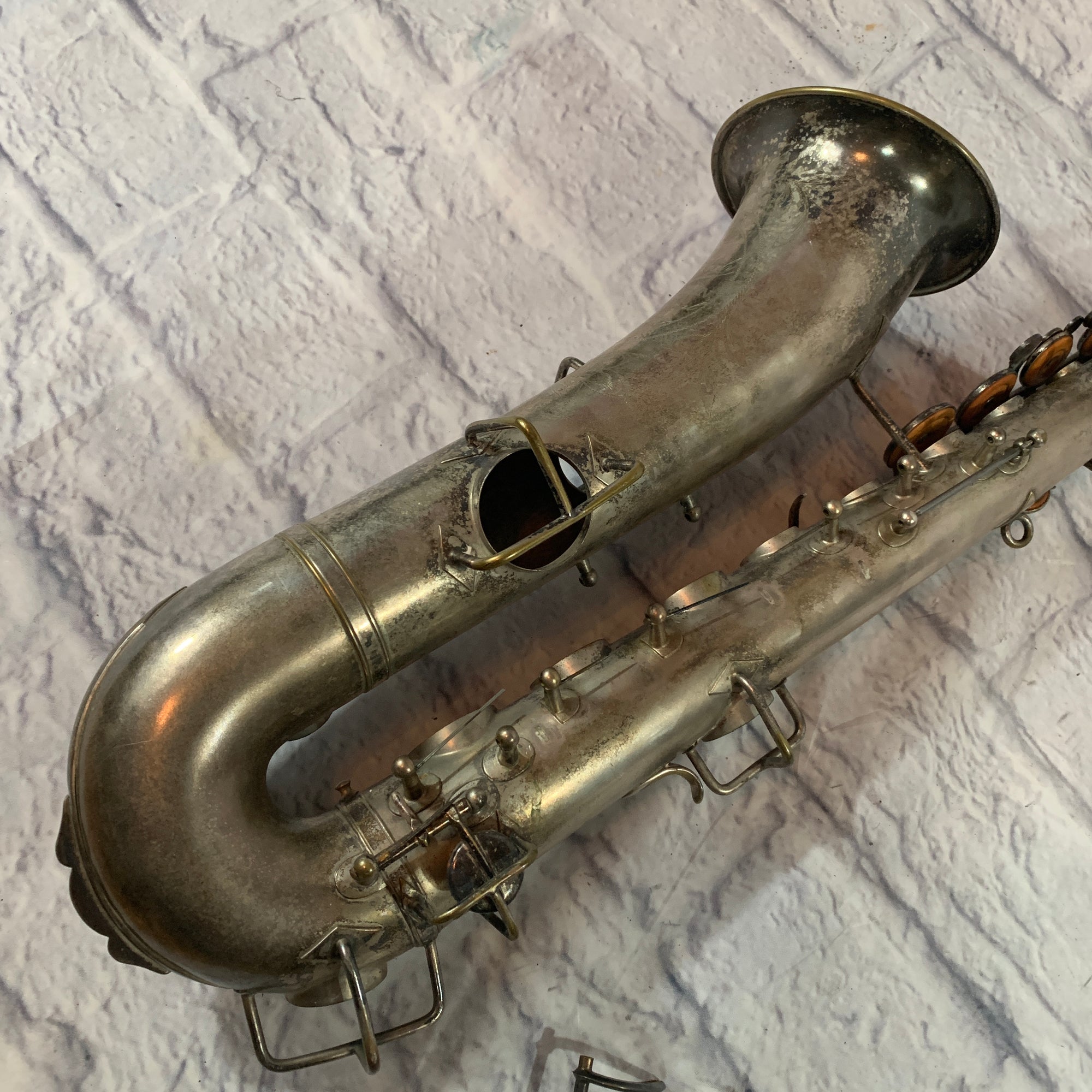 Vintage 1920's Lyon and Healy American Professional Saxophone