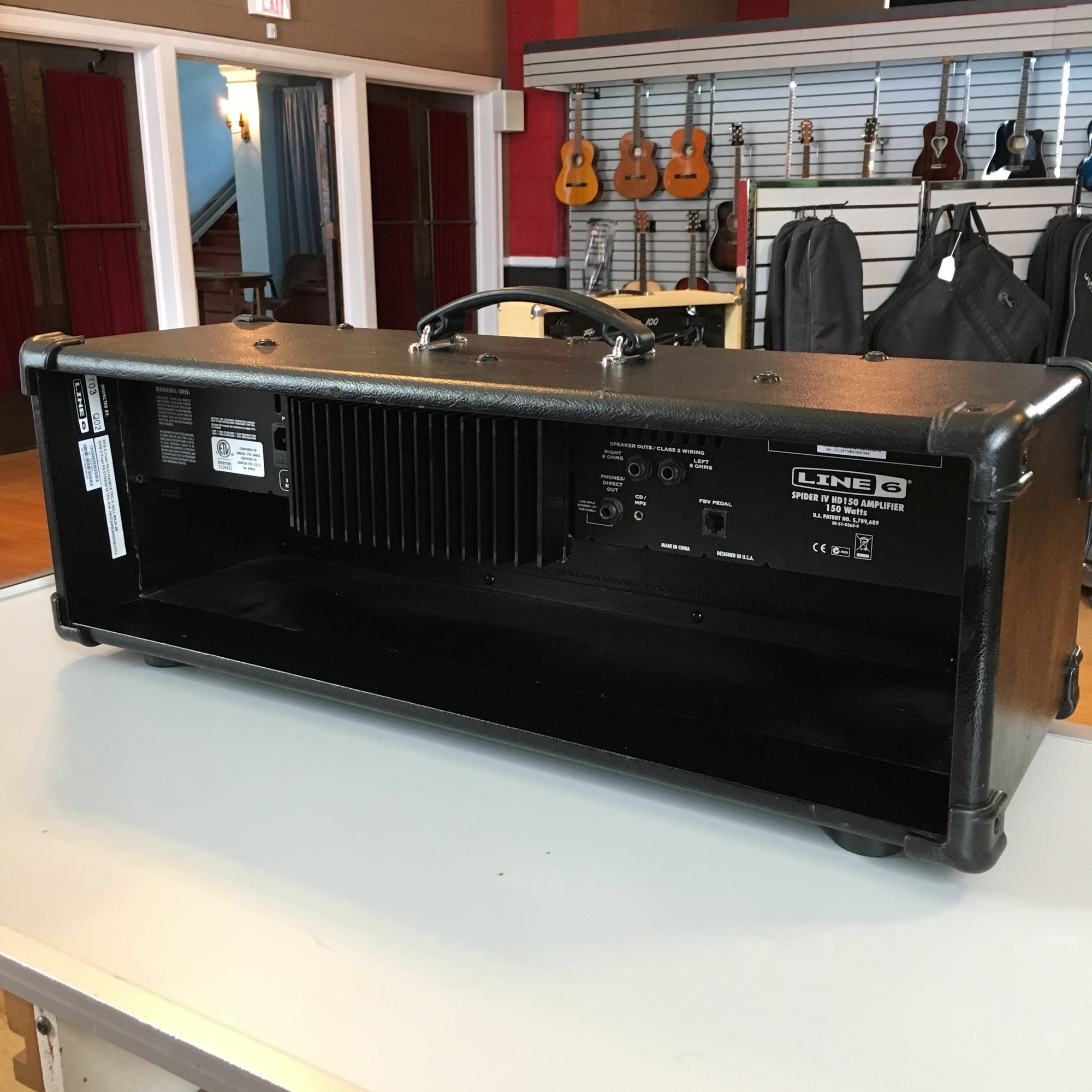 Line 6 Spider IV 150 Watt Head w/ FBV Express