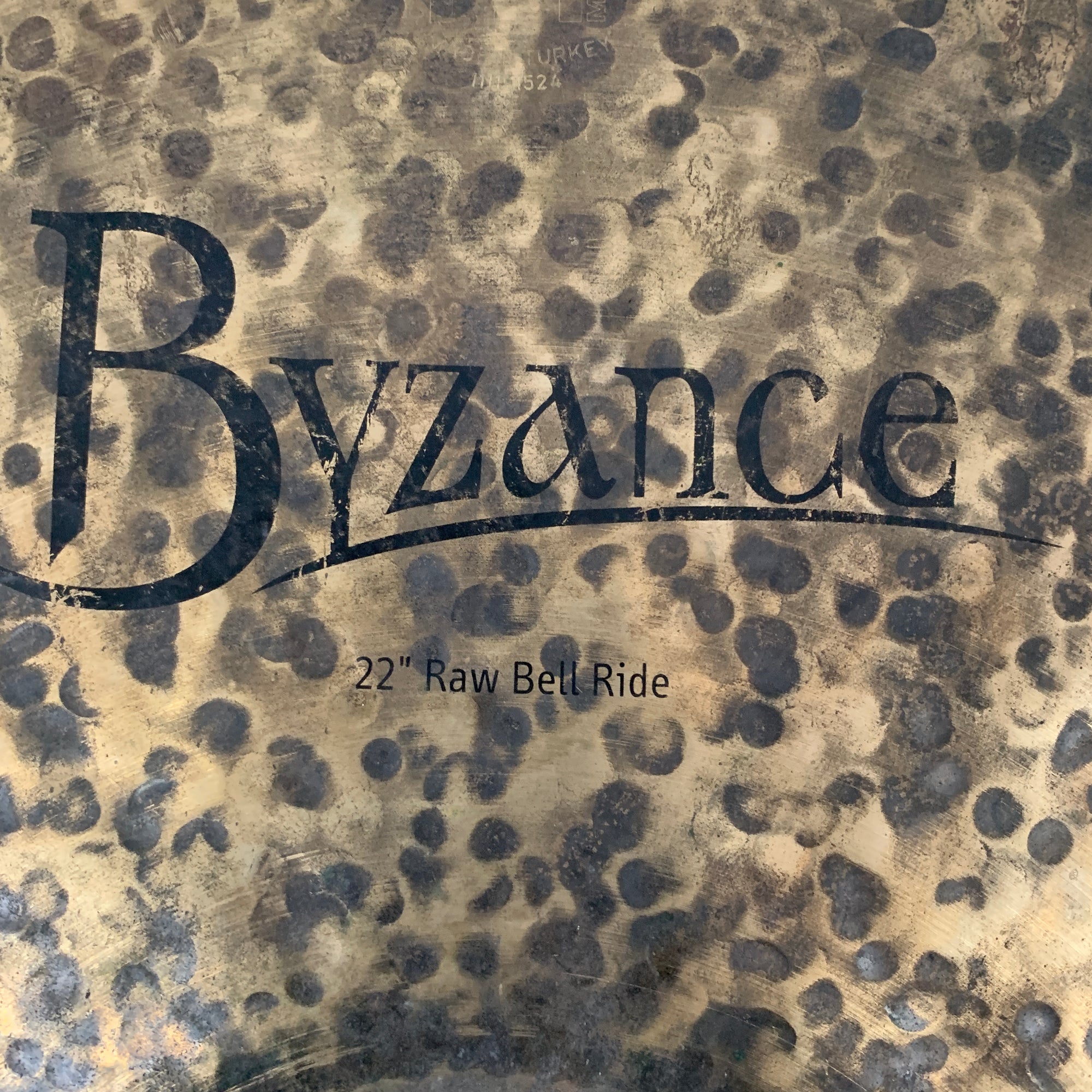 Meinl Byzance Dark 22" Raw Bell Ride Cymbal